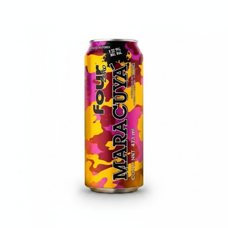 Four Loko Maracuya - Fondo Blanco
