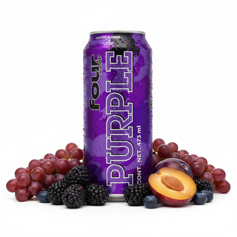 Four Loko Purple - Con ingredientes