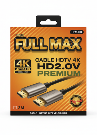 Full Max HDMI 4K - Vista Frontal
