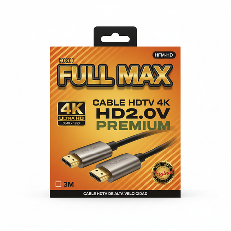 Full Max HDMI 4K - Vista Frontal