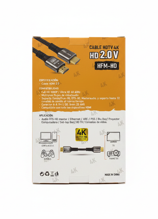 Full Max HDMI 4K - Vista Trasera