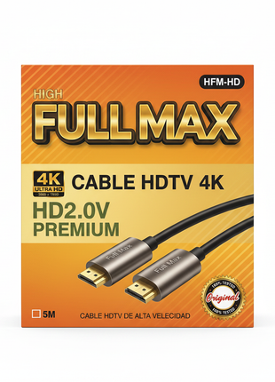 Full Max HDMI 5M - Vista Frontal