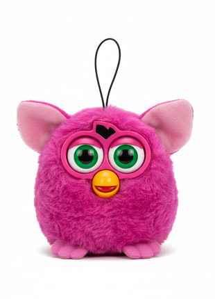 Furby rosa fucsia fondo blanco