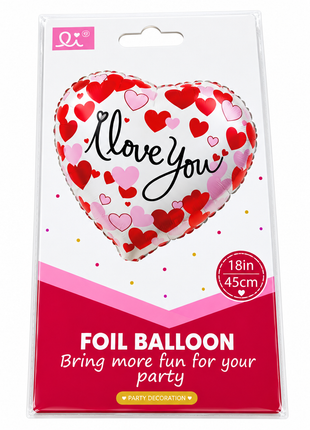 Globo foil con empaque