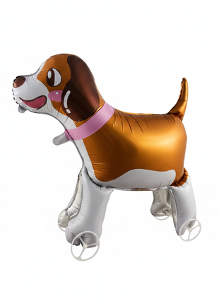 Globo Perro inflado lateral