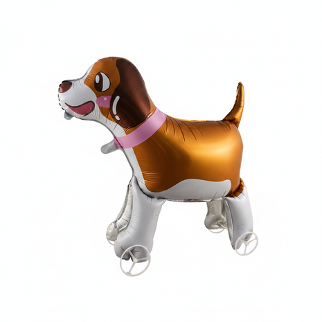 Globo Perro inflado lateral