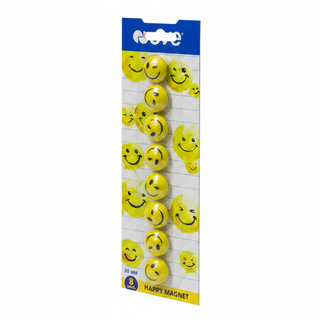 Happy Magnet 3/4 blanco