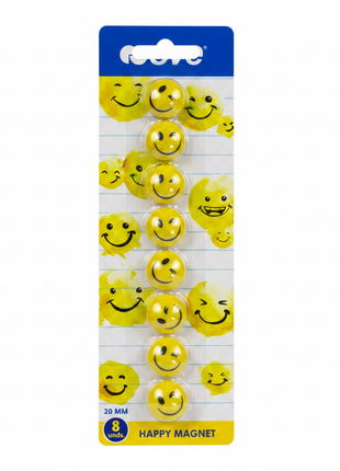 Happy Magnet frontal blanco