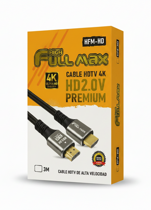 CABLE HDMI 2.0V PREMIUM 3M