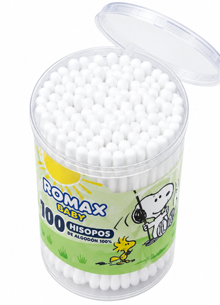 Hisopos tapa abierta