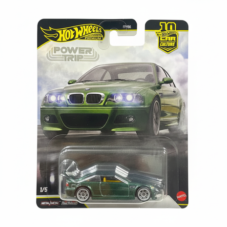 Hot Wheels BMW M3 Power Trip - Fondo Blanco