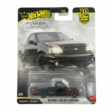 Hot Wheels Ford F-150 SVT Lightning - Fondo Blanco 1:1