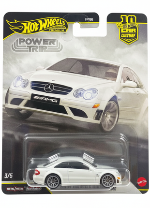 Hot Wheels Mercedes CLK AMG - Fondo Blanco 1:1