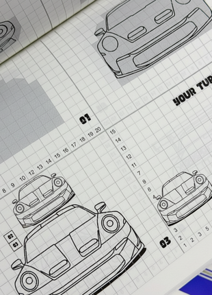 How to Draw 100 Cars – Macro Interior