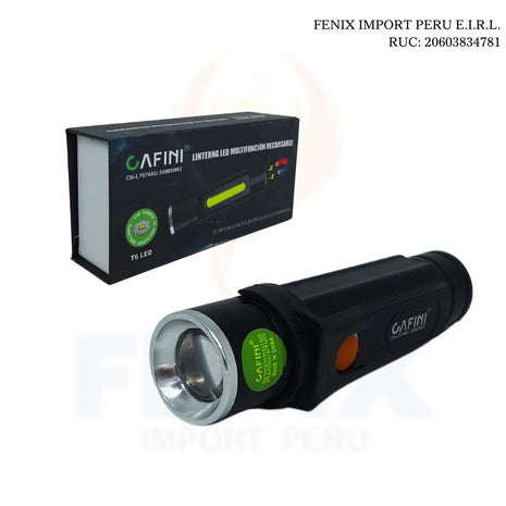 LINTERNA LED MULTIFUNCION RECARGABLE