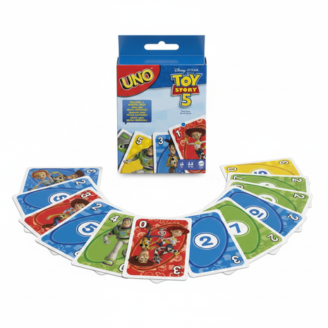 JUEGO DE CARTAS UNO TOY STORY 5 MATTEL