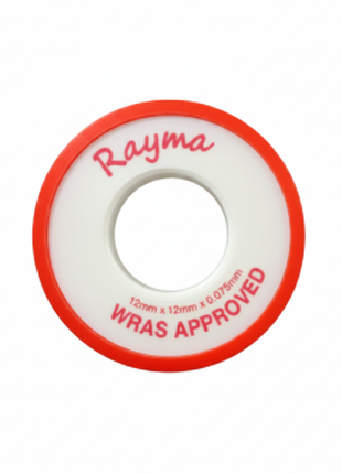 Cinta de teflón RAYMA WRAS Approved – cinta PTFE para sellado de roscas en instalaciones de agua y gas

