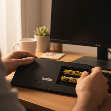 Pilas recargables AA LiitoKala en control remoto, baterías recargables por USB tipo C para electrodomésticos

