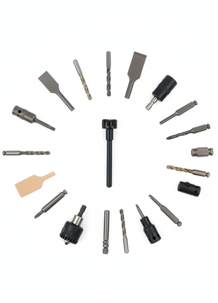 Llave para mandril de taladro KAMASA chuck key – accesorio de acero para ajuste y cambio de brocas en taladros

