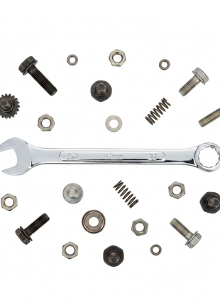 Llave combinada 11mm cromo vanadio – herramienta de precisión para taller automotriz y mecánica industrial

