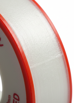 Cinta teflón RAYMA WRAS Approved – PTFE blanco de alta densidad para sellado profesional de roscas metálicas


