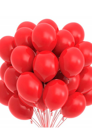 PACK 100 UNDS DE GLOBOS ROJOS