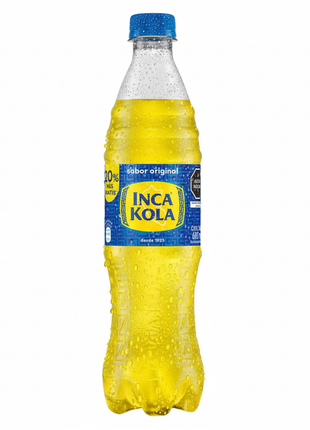Inca Kola 600ml - Fondo Blanco 1:1