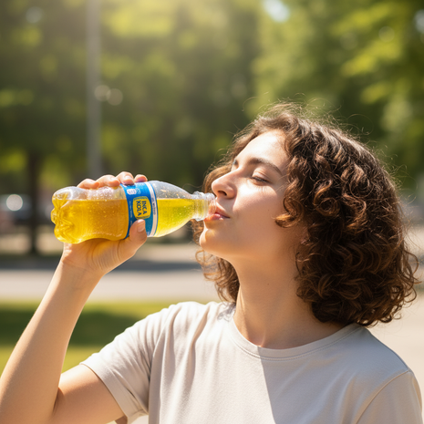 Inca Kola Sin Azúcar en uso - lifestyle