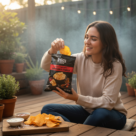 Inka Chips BBQ & Cebolla - situación de uso