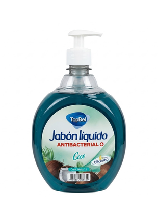 JABON LÍQUIDO ANTIBACTERIAL COCO 1 LITRO