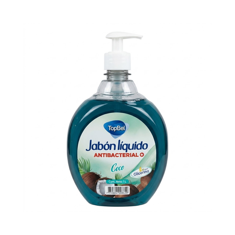 JABON LÍQUIDO ANTIBACTERIAL COCO 1 LITRO