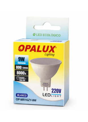 FOCO DICROICO LED 9W LUZ BLANCA GU5.3
