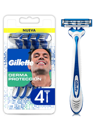 GILLETE 4 MAQUINAS DE AFEITAR