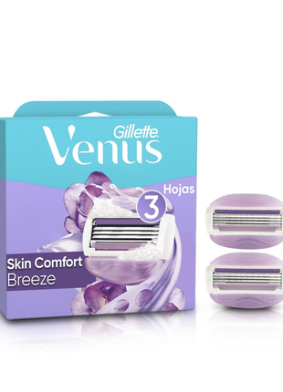 VENUS 2 REPUESTOS DE MAQUINA DE AFEITAR BREEZE 3H