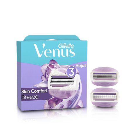 VENUS 2 REPUESTOS DE MAQUINA DE AFEITAR BREEZE 3H