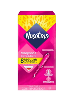 NOSOTRAS TAMPON CON APLICADOR REGULAR 8UND