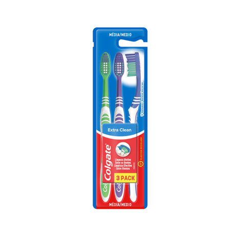 CEPILLO DENTAL EXTRA CLEAN 3UND COLGATE
