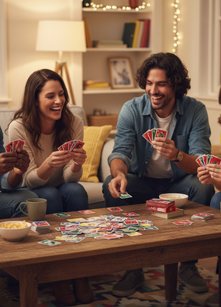 Jugando UNO con amigos, Delivery express Surco, San Isidro, Miraflores, San borja, barranco