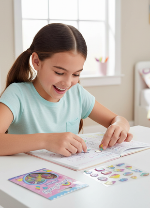 Kipit Gummy Candy Stickers – Lifestyle niña usando stickers