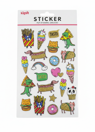Kipit Sticker Animal frontal