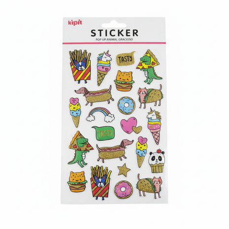 Kipit Sticker Animal frontal