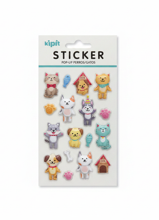 Kipit Sticker Perros/Gatos frontal