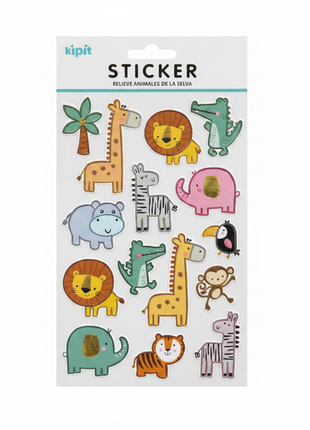 Kipit Sticker Relieve Selva frontal