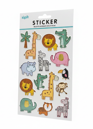 Kipit Sticker Relieve Selva tres cuartos