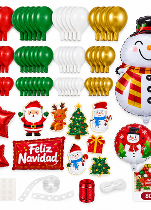 Kit globos flat lay