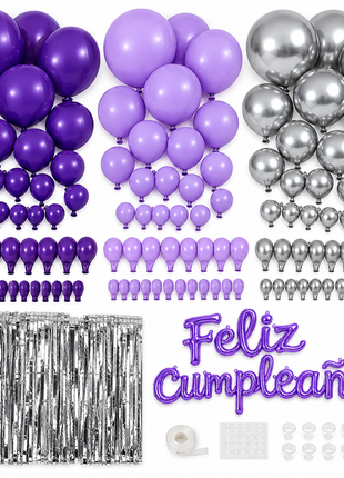 Kit morado flat lay