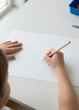 Lámina EVA blanca lifestyle dibujo