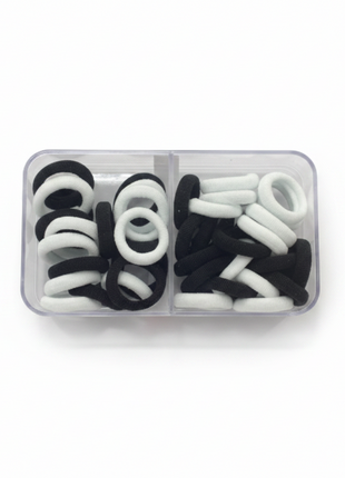 LIGAS NEGRAS PARA CABELLO