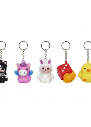 OC Shop llavero squishy espuma kawaii surtido gato unicornio conejo dado coleccionable