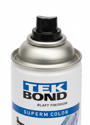 Tekbond spray blanco brillante 400ml – boquilla de precisión – válvula de alta presión – aerosol profesional multisuperficie